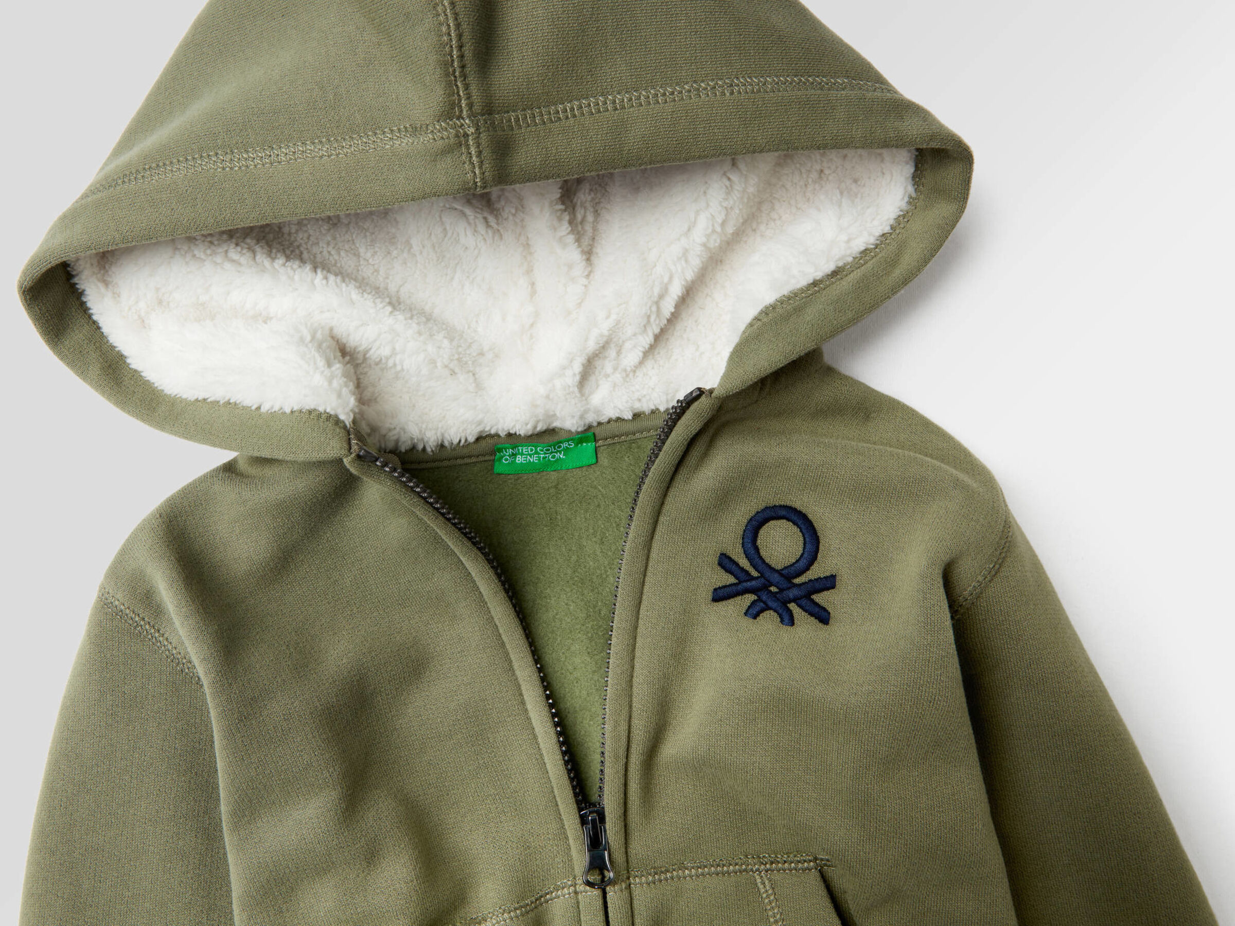 Zip-up hoodie Junior Boy image number 3